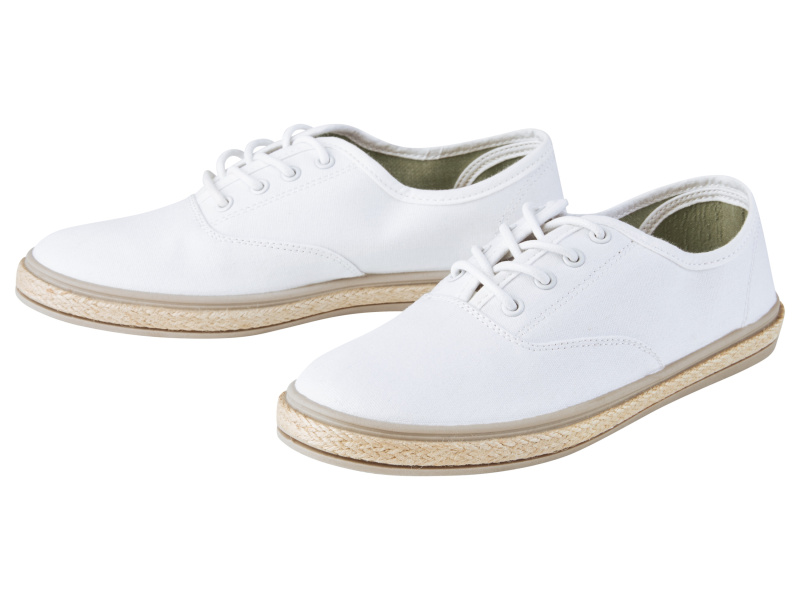 esmara® Dámská volnočasová obuv (bílá, 38)