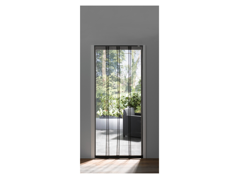 Livarno home Lamelový závěs proti hmyzu, 1 x 2,2 m (antracitová)