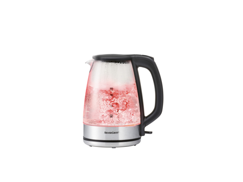 Silvercrest® Kitchen Tools Skleněná rychlovarná konvice s podsvícením Swgf 3000 C2