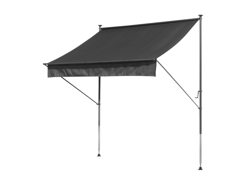 Livarno home Upínací markýza, 200 x 150 cm, antracitová