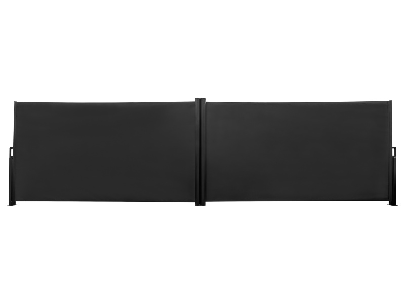 Livarno home Dvojitá boční markýza, 160 x 600 cm, antracitová