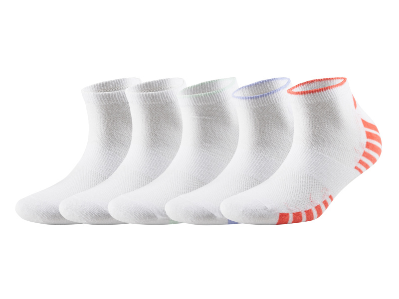 Crivit Dámské nízké ponožky, 5 párů (barevná, 39/42)