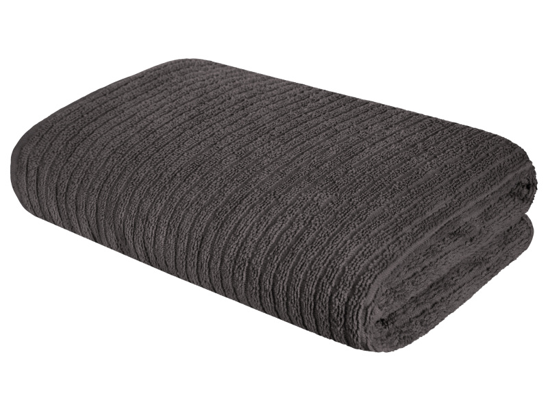 Livarno home Froté osuška, 70 x 140 cm (tmavě šedá)