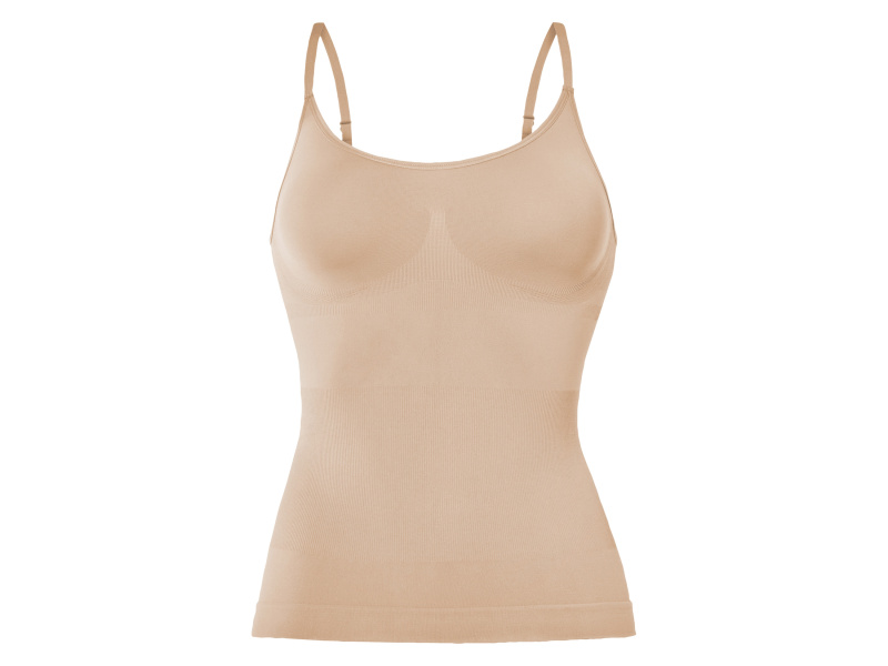 esmara® Dámský bezešvý tvarující top (béžová, S (36/38))