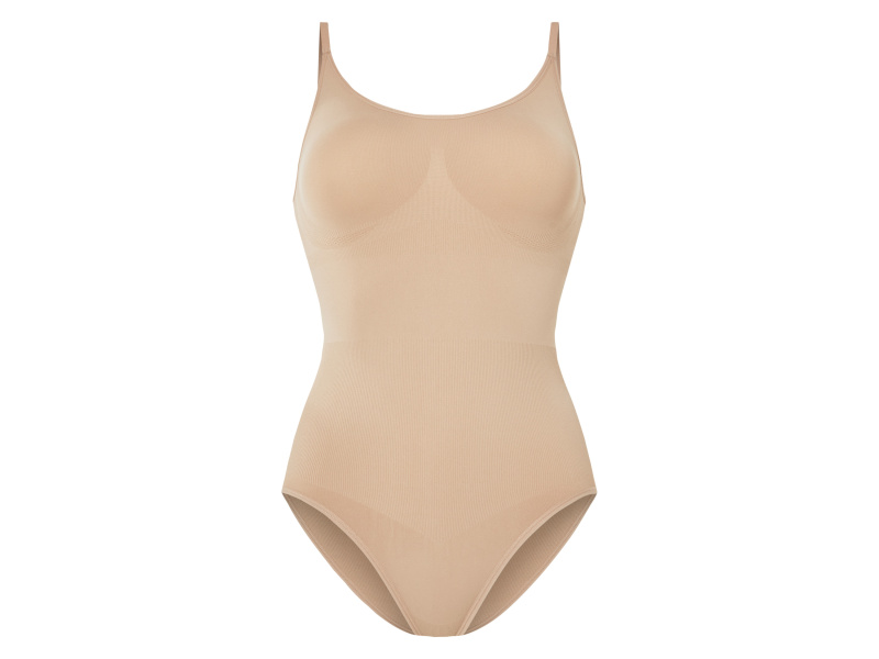 esmara® Dámské bezešvé tvarující body (béžová, L(44/46))