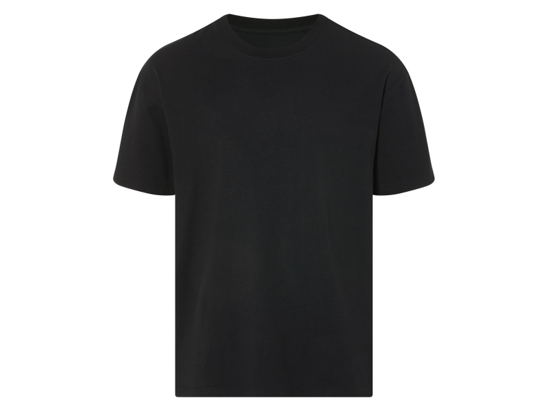 Livergy® Pánské oversize triko (černá, L (52/54))