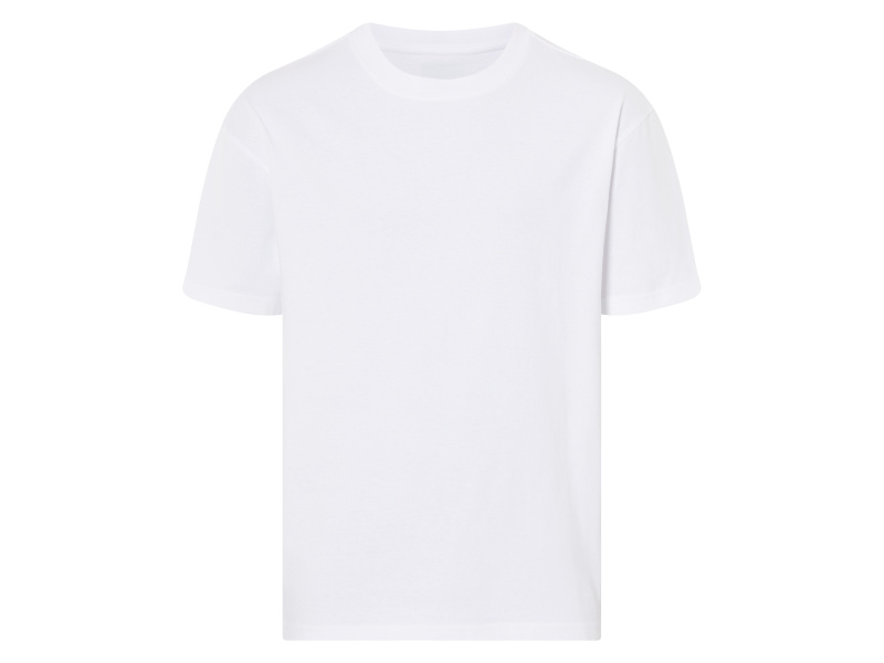 Livergy® Pánské oversize triko (bílá, XL (56/58))