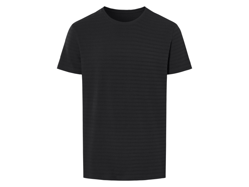 Livergy® Pánské triko s BIO bavlnou (černá, M (48/50))
