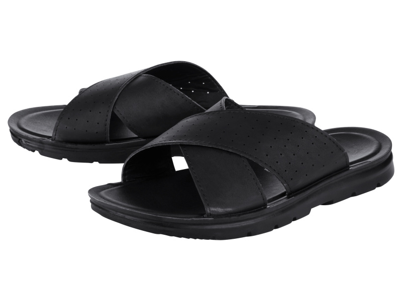 Livergy® Pánské pantofle (černá, 43)