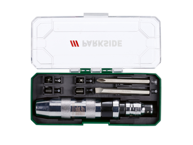 Parkside® Sada rázových utahováků / Sada na vytahování šroubů / matic (sada rázových utahováků)