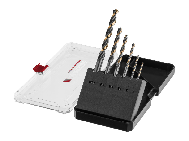 Parkside Performance® Sada vrtáků Pbsp 3 A1, 6dílná / 7dílná (turbo HSS vrtáky)