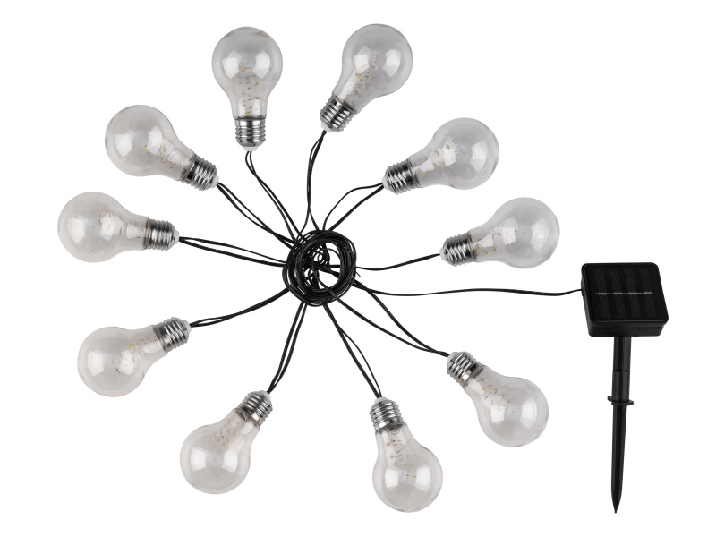 Livarno home Solární světelný řetěz (čirá)