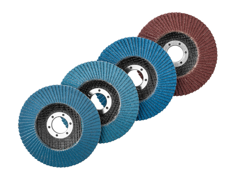 Parkside® Sada brusných kotoučů Pwszsp 1, Ø 115 mm (vějířové brusné kotouče, 4dílná sada)