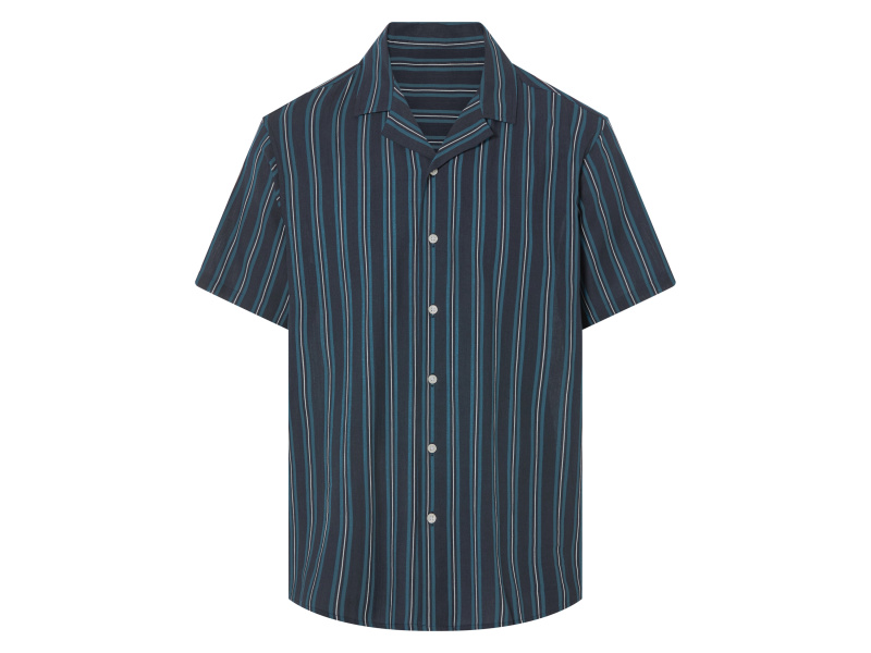 Livergy® Pánská volnočasová košile (tmavě modrá, XL (43/44))