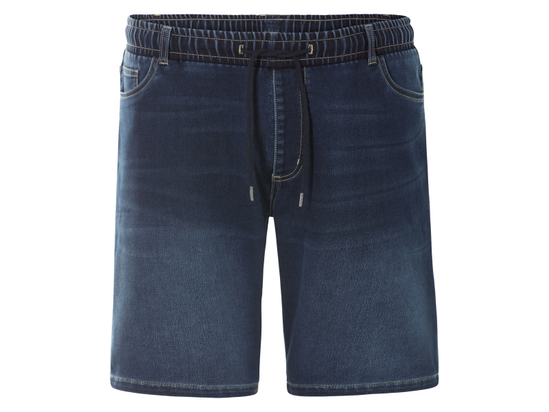 Livergy® Pánské bermudy XXL „Sweat Denim“ (tmavě modrá, XXL (60/62))