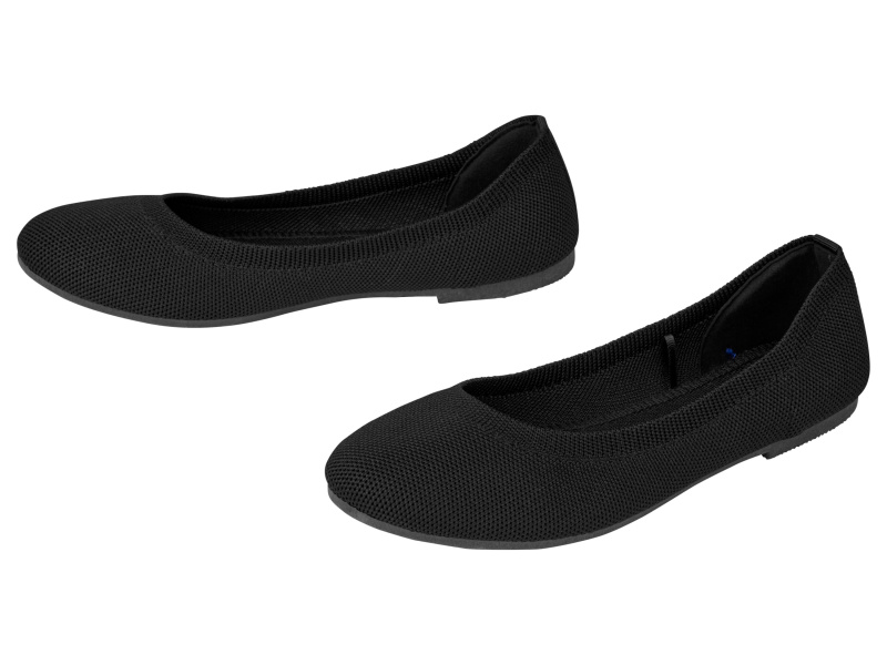 esmara® Dámské baleríny (černá, 37)