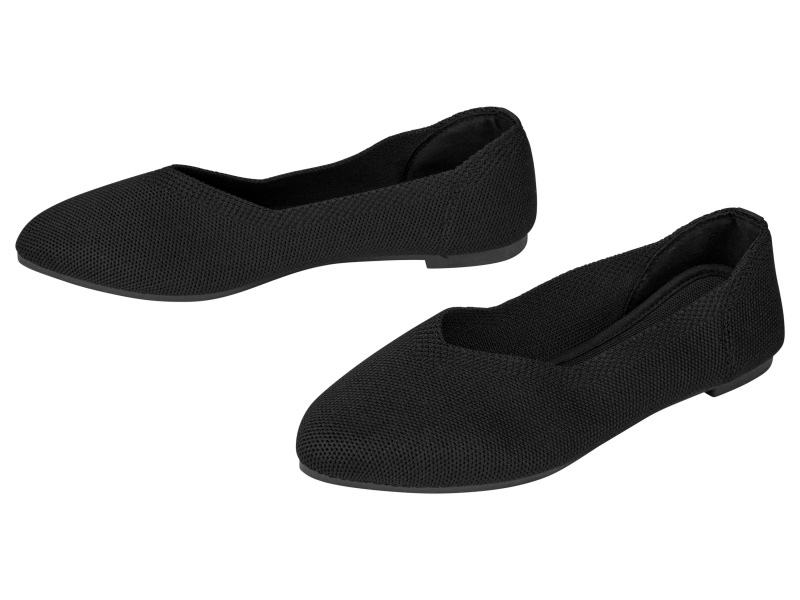 esmara® Dámské baleríny (černá, 37)
