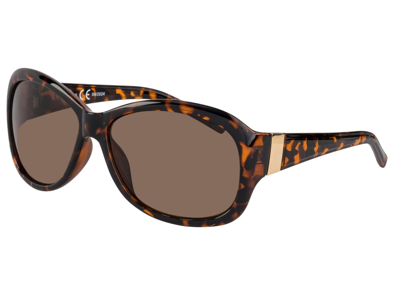 Auriol® Dámské / Pánské sluneční brýle (sp-438/hnědá)