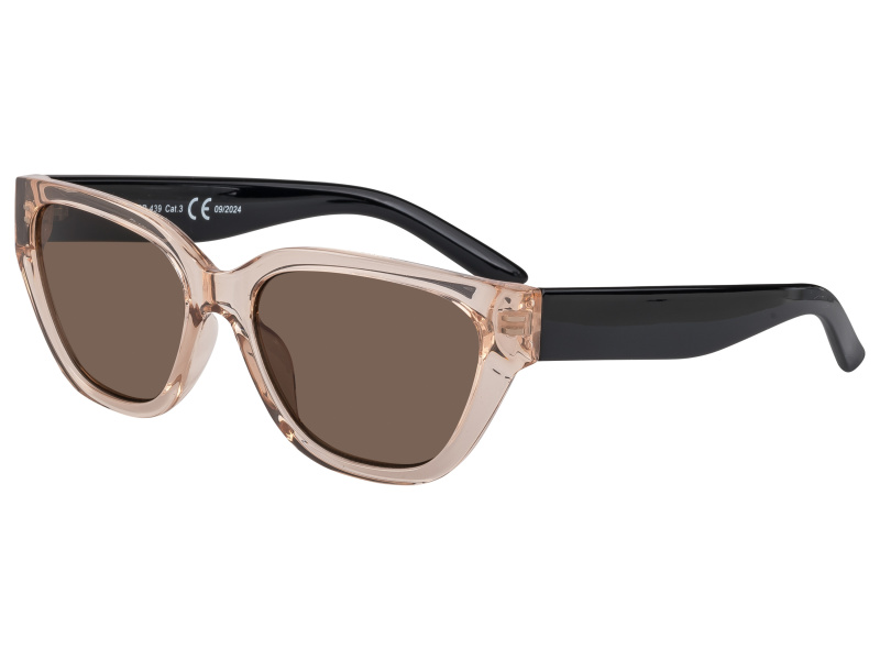 Auriol® Dámské / Pánské sluneční brýle (sp-439/hnědá/černá)