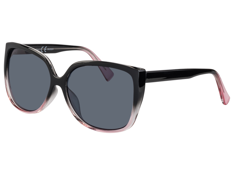 Auriol® Dámské / Pánské sluneční brýle (SP-231/černá/růžová)