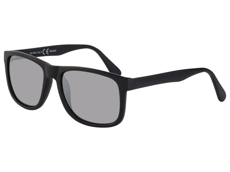 Auriol® Dámské / Pánské sluneční brýle (sp-945/černá/stříbrná)