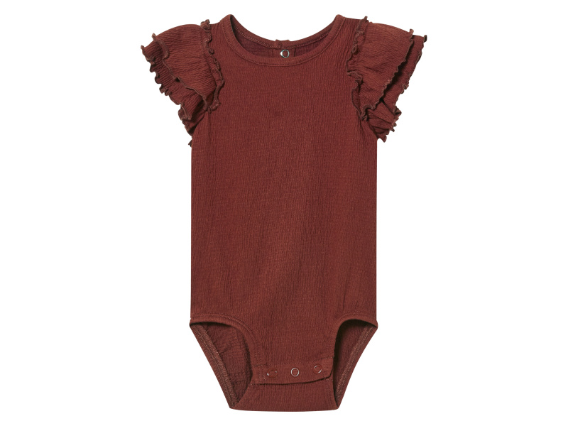 lupilu® Dívčí body s BIO bavlnou (hnědá, 86/92)