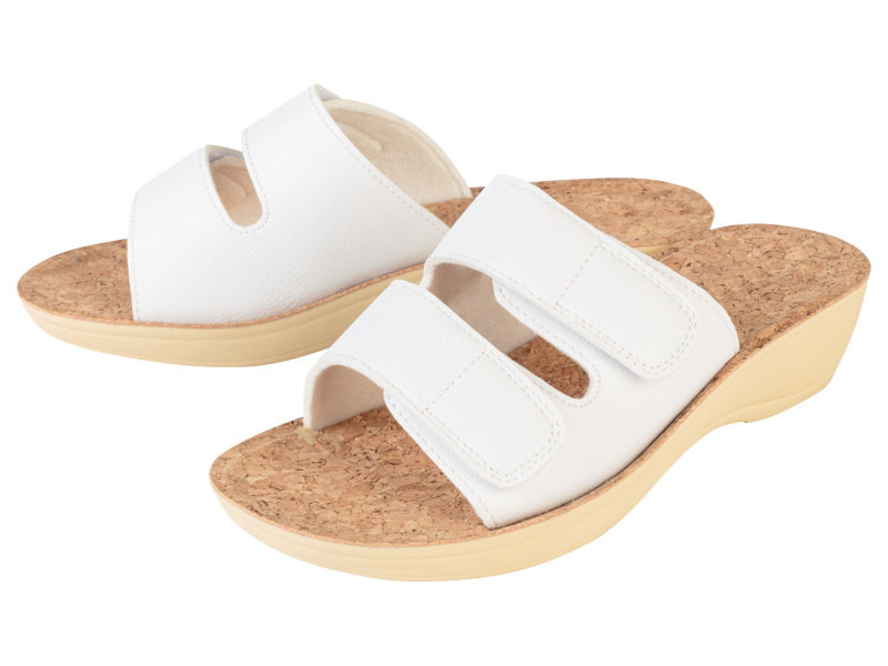 esmara® Dámské domácí pantofle (bílá, 39)