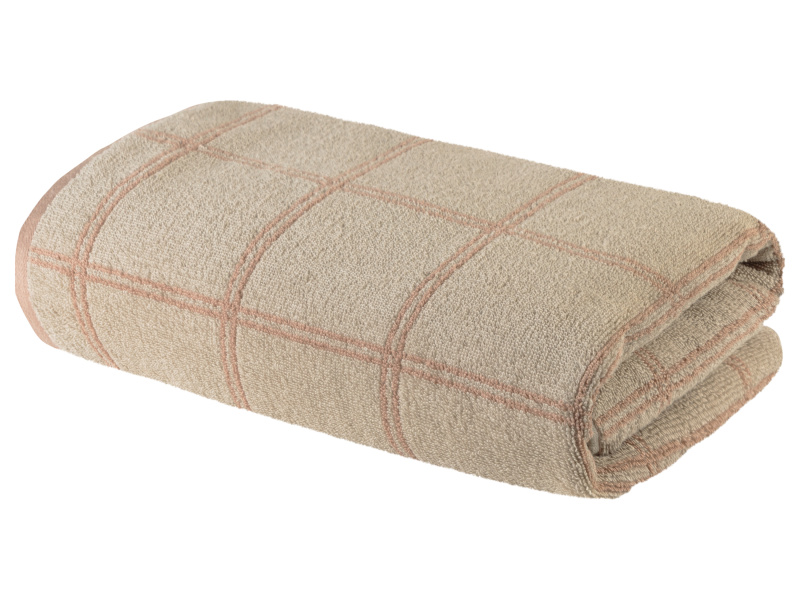 Livarno home Froté osuška, 70 x 140 cm, 500 g/m2 (béžová)