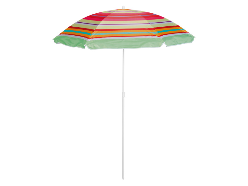 Crivit Slunečník, Ø 140 cm (pruhy)