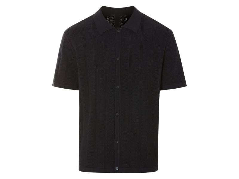 Livergy® Pánská volnočasová košile (černá, XL (56/58))