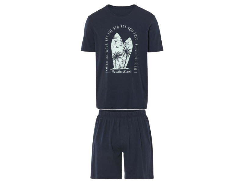 Livergy® Pánské pyžamo (navy modrá, S (44/46))