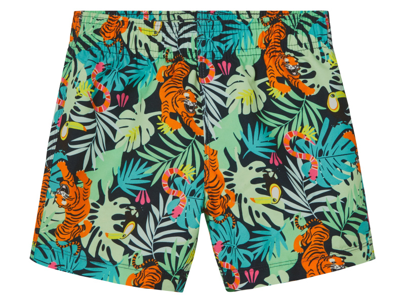 lupilu® Chlapecké koupací kraťasy / šortky (tropická, 122/128)