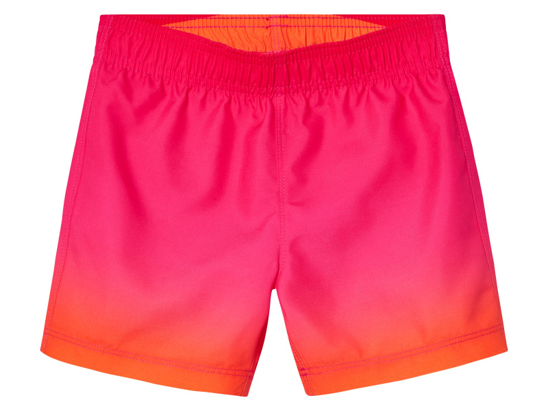 lupilu® Chlapecké koupací kraťasy / šortky (růžová/oranžová, 98/104)