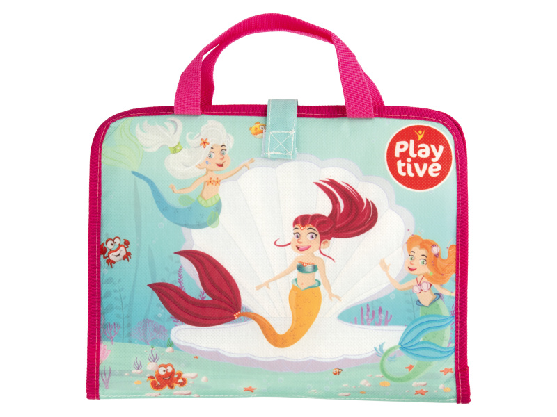 Playtive Cestovní podložka na malování (mořská panna)