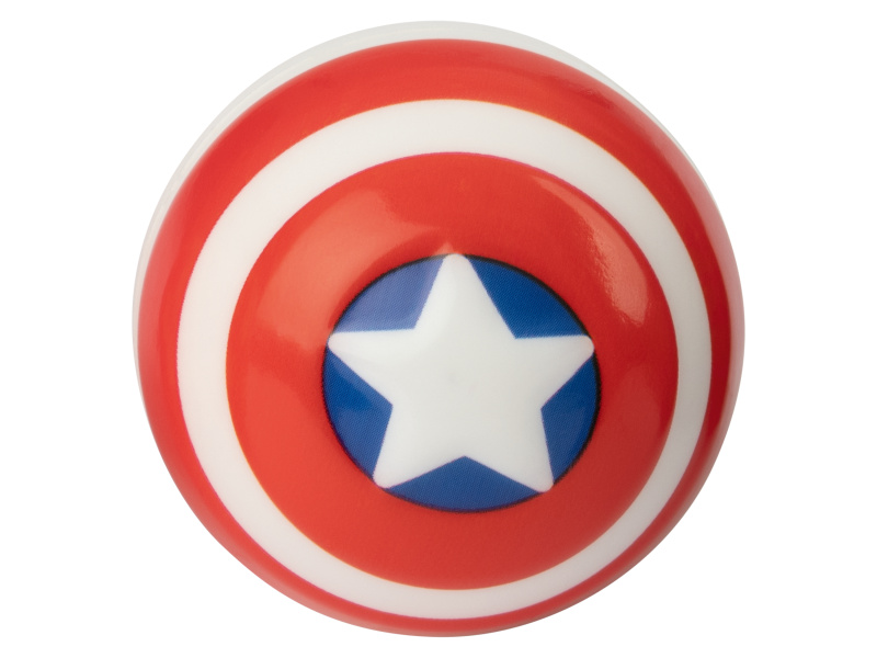 Playtive Míč Marvel/Avengers, Ø 7,5 cm (Kapitán Amerika)