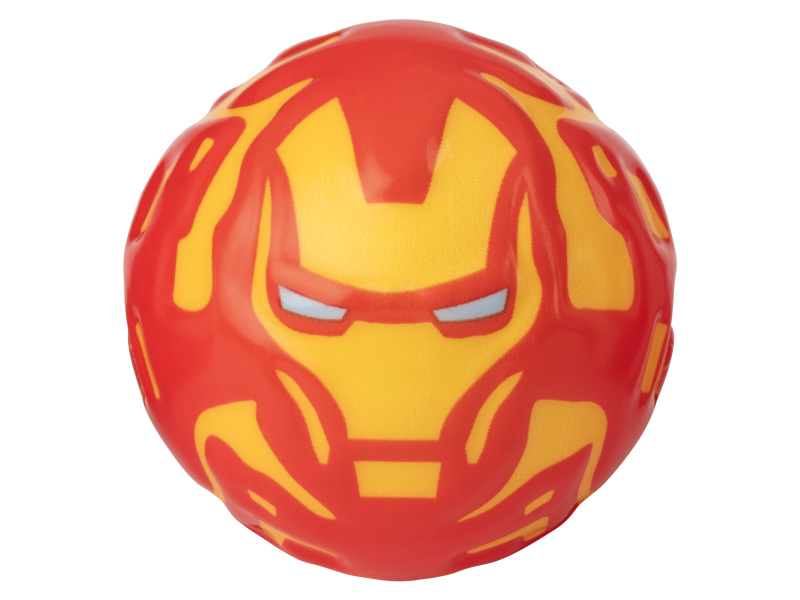 Playtive Míč Marvel/Avengers, Ø 7,5 cm (Iron Man)