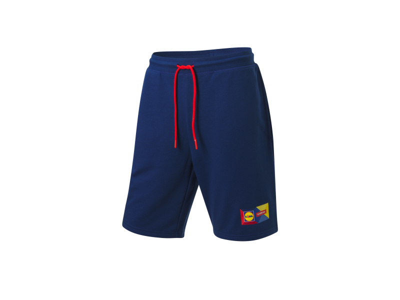 Crivit Pánské teplákové kraťasy Lidl-Trek (navy modrá, L (52-54))