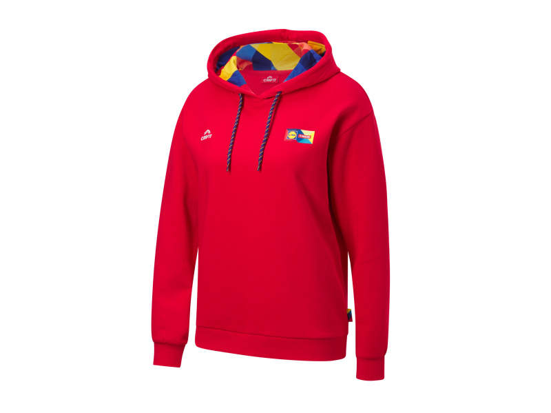 Crivit Dámská mikina Lidl-Trek (červená, S(36/38))