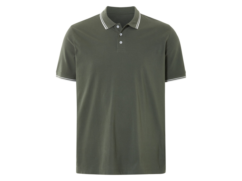 Livergy® Pánské polotriko XXL (zelená, XXL (60/62))