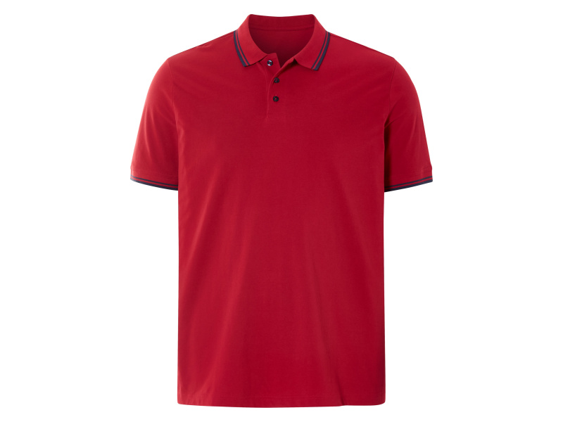 Livergy® Pánské polotriko XXL (červená, XXL (60/62))