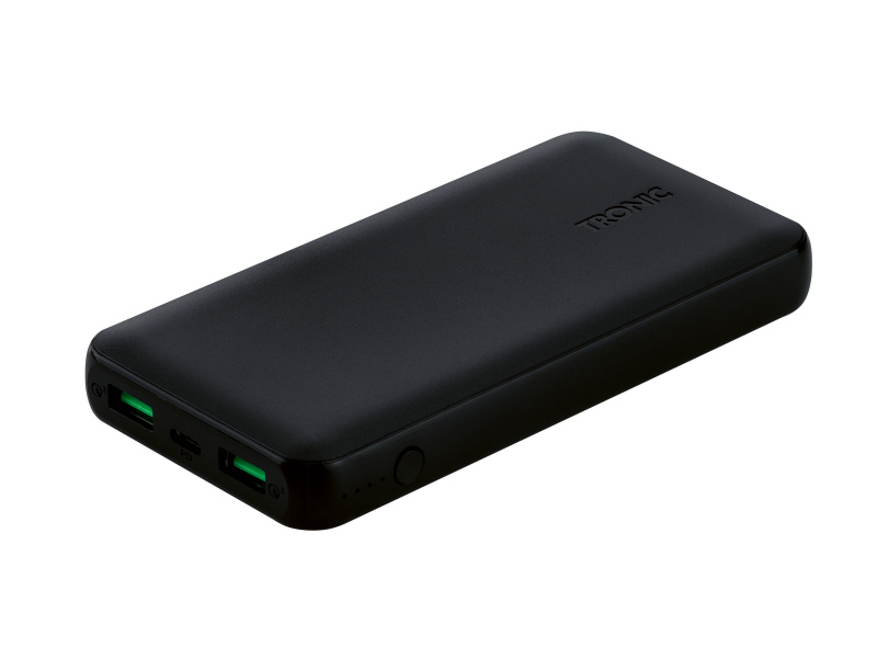 Tronic® Powerbanka 10 000 mAh, Usb-C PD, Usb-A, Smart Fast Charge (černá)