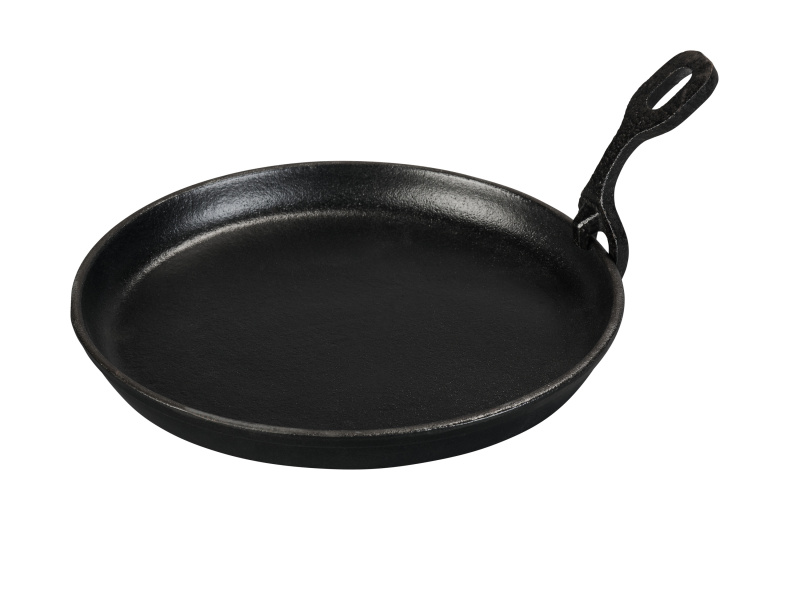 Grillmeister Litinová servírovací pánev s břidlicovou deskou / Lis na hamburgery / Lis na maso (grilovací deska)