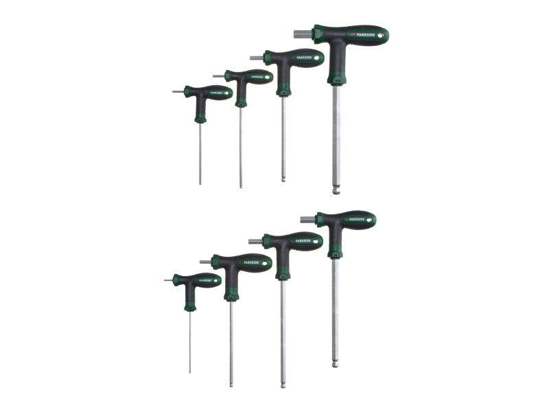 Parkside® Sada inbusových / hvězdicových klíčů Psss 8 B1, 8dílná (sada inbusových klíčů)