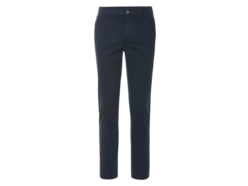 Livergy® Pánské kalhoty, úzký střih (navy modrá, 56)