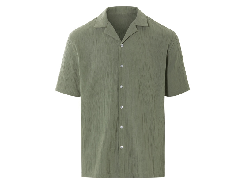 Livergy® Pánská volnočasová košile (khaki, XL (43/44))