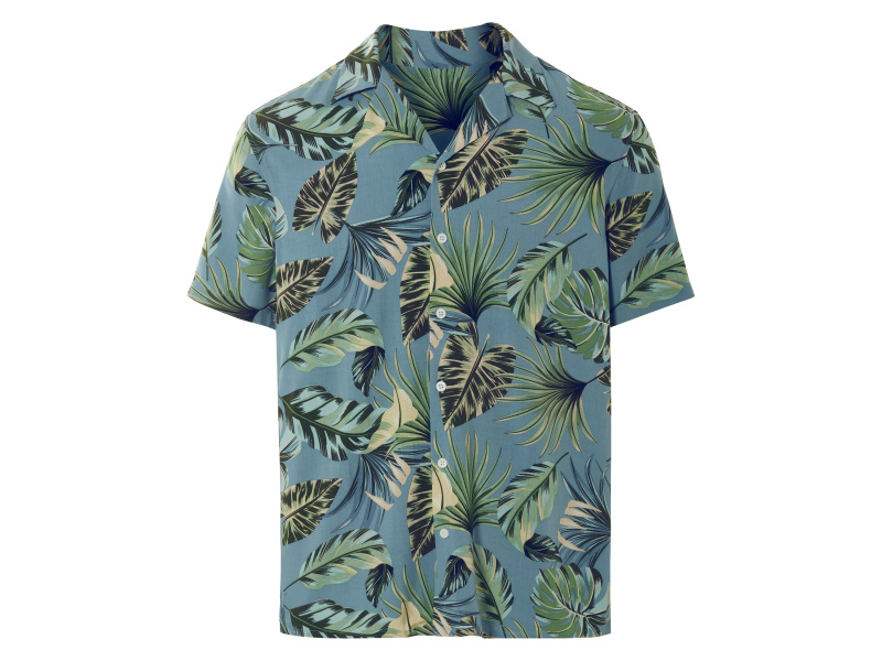 Livergy® Pánská volnočasová košile (modrá, M (39/40))