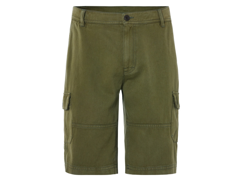 Livergy® Pánské cargo bermudy (olivová, 52)