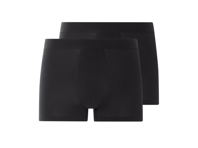 Livergy® Pánské boxerky, 2 kusy (černá, 7/Xl)