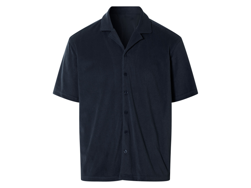 Livergy® Pánské froté triko (navy modrá, M (48/50))