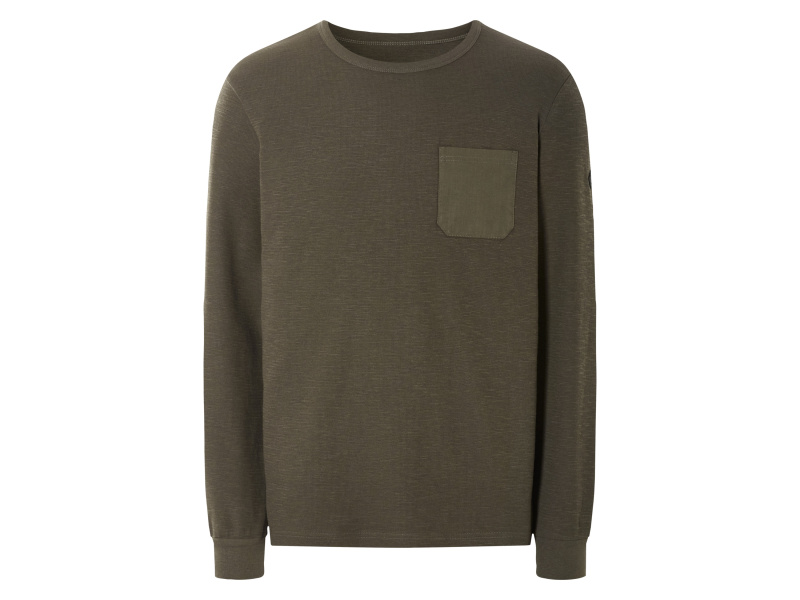 Livergy® Pánská mikina (tmavě zelená, M(48/50))